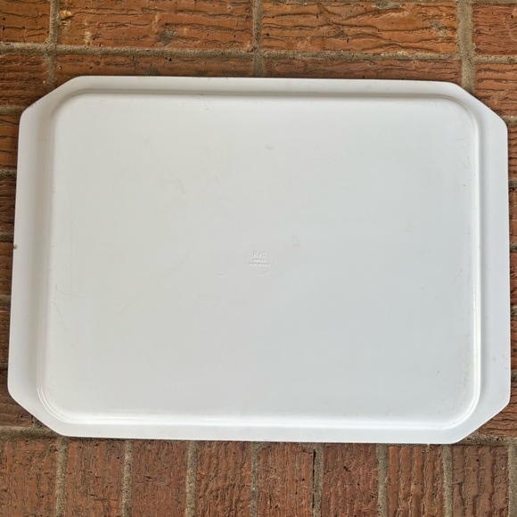 Vintage R2S Monza Melamine 20” Serving Tray with Chickadee Artwork by J Lockhart - Picture 4 of 7